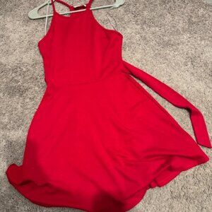 French Grey Valentine Knit Dress